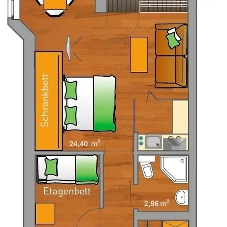 Ancora Marina Haus 1 Nr 05, Typ 1 Apartment Neustadt in Holstein